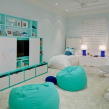 Turquoise: de beste combinaties in het interieur -11