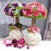 Kunstbloemen in het interieur-4