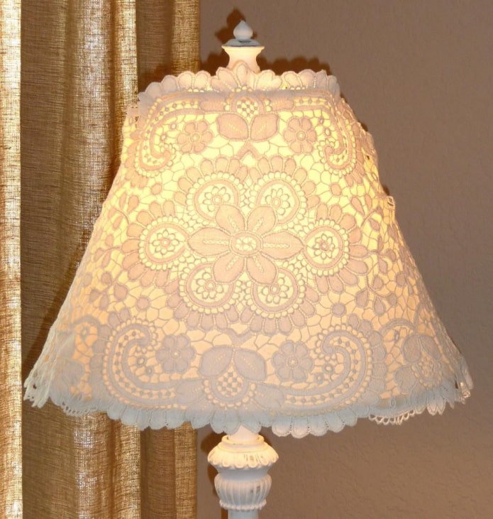 Tule lampenkap