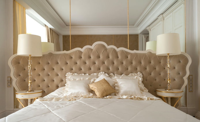 slaapkamer in klassieke stijl