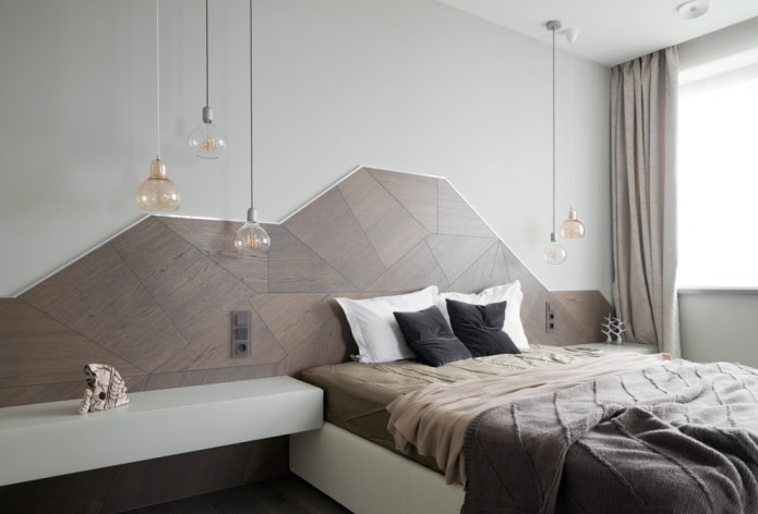 houten hoofdbord
