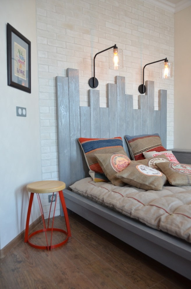 loft stijl slaapkamer