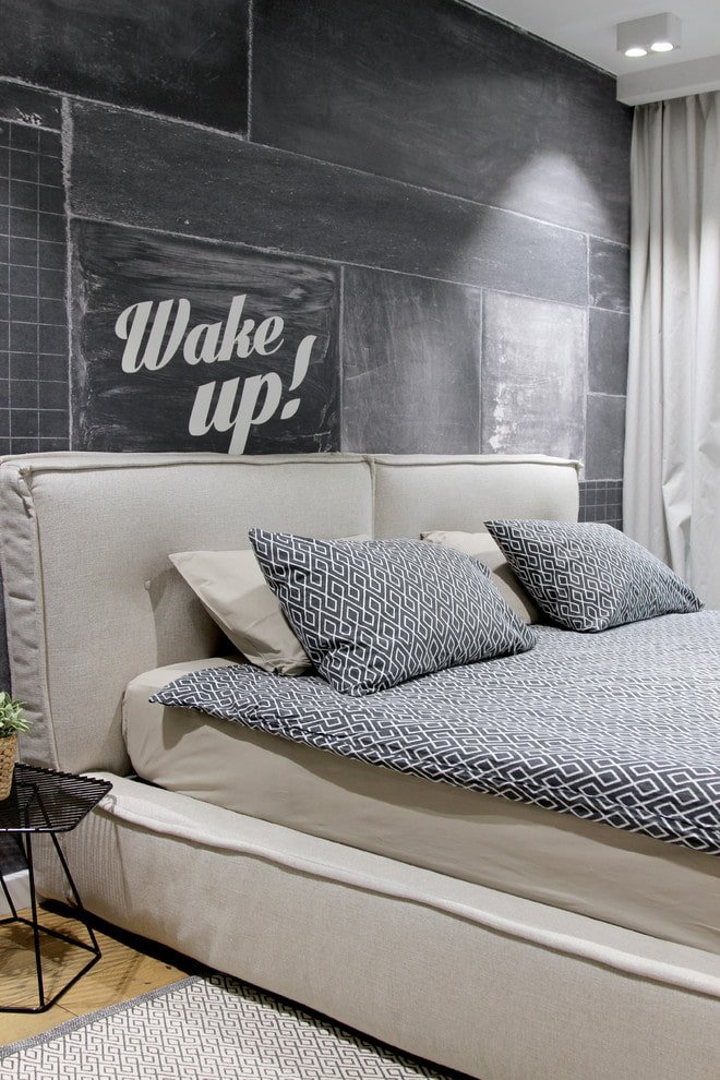 loft stijl slaapkamer