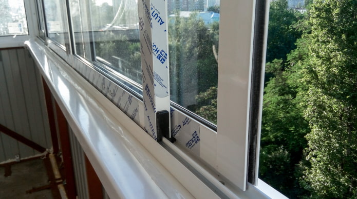 Binnenbeglazing balkon