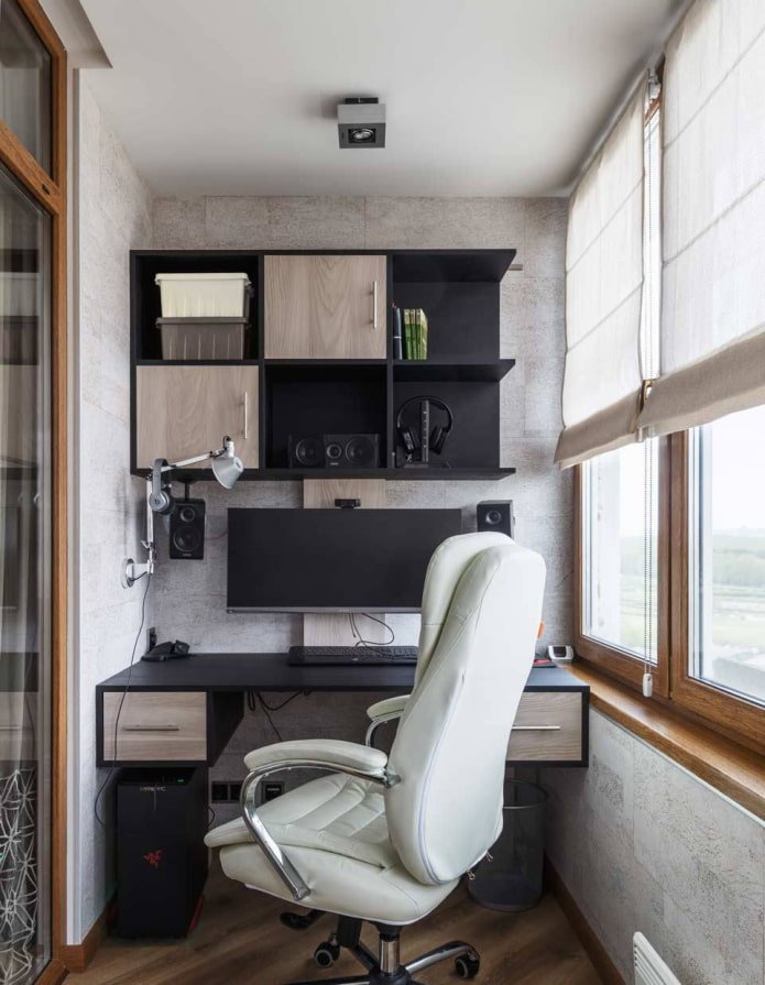 Een comfortabele studeerkamer voor een gamer