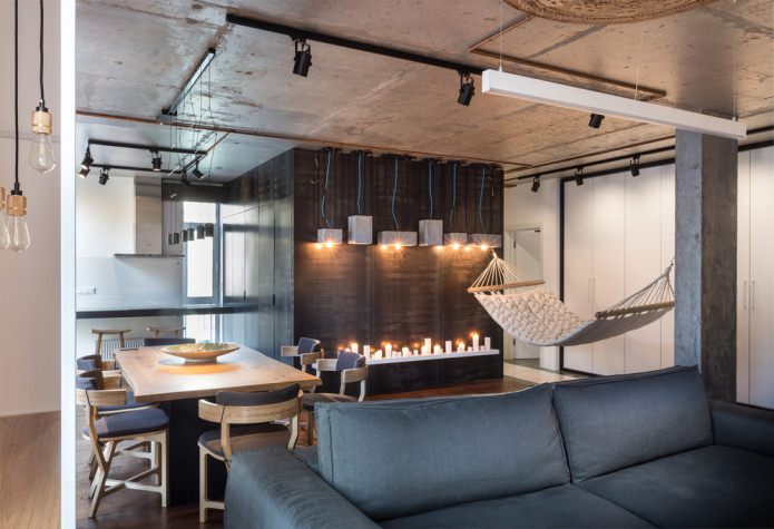 hangmat in een appartement