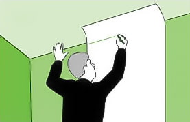 behang lijmen