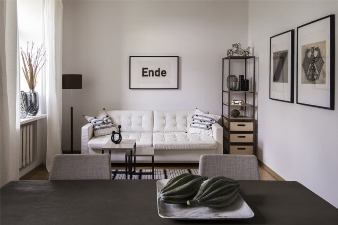 Plank in de woonkamer