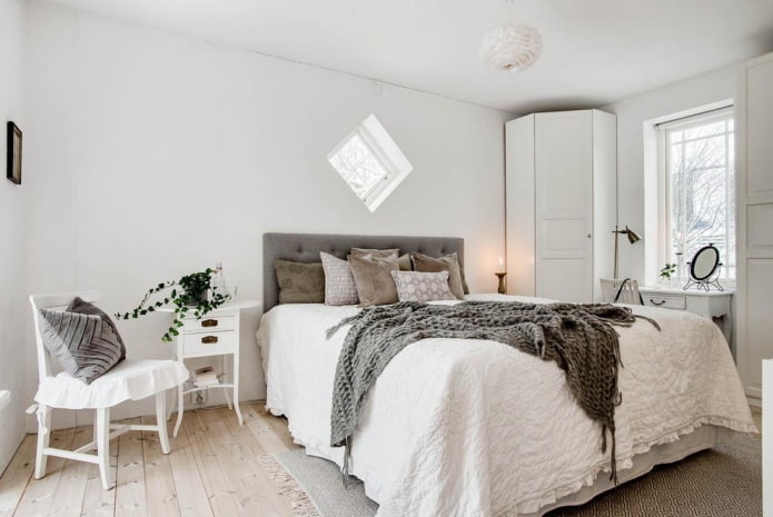 Hoekkast in de slaapkamer