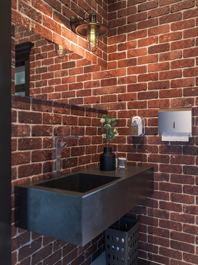 voegmiddel voor bakstenen tegels in het interieur