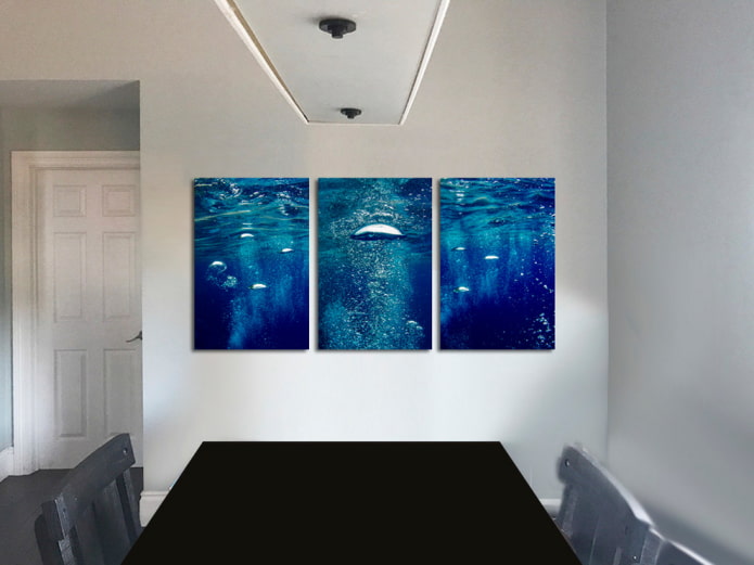 Lichtgewicht modulair schilderij