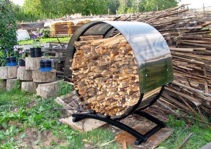 Constructie van metaal en polycarbonaat