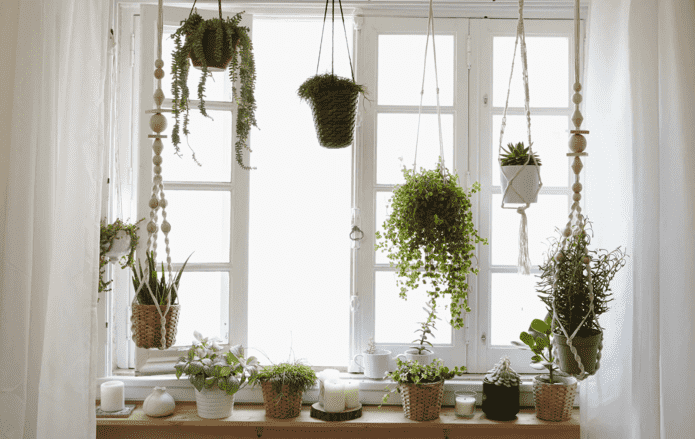 Tuin op de vensterbank