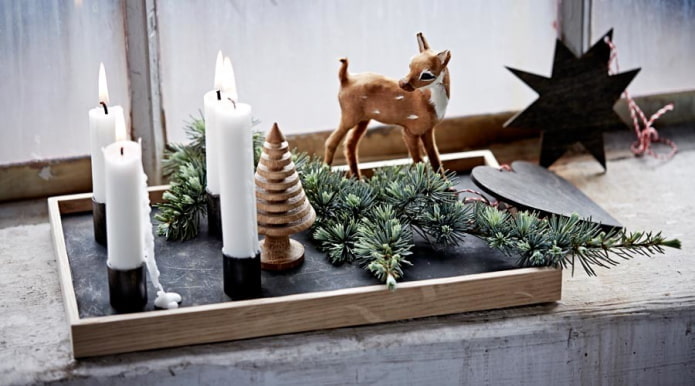 Kerstcompositie