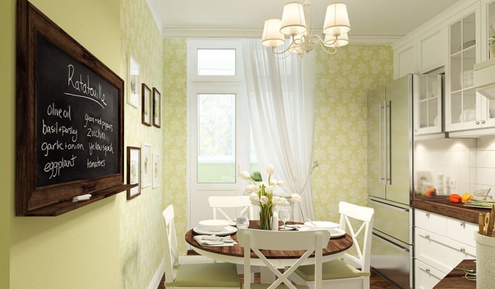 groen behang