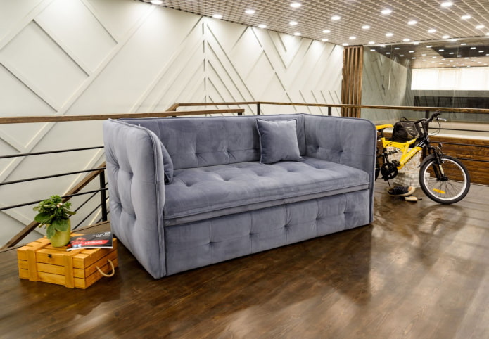 stijlvolle velours bank
