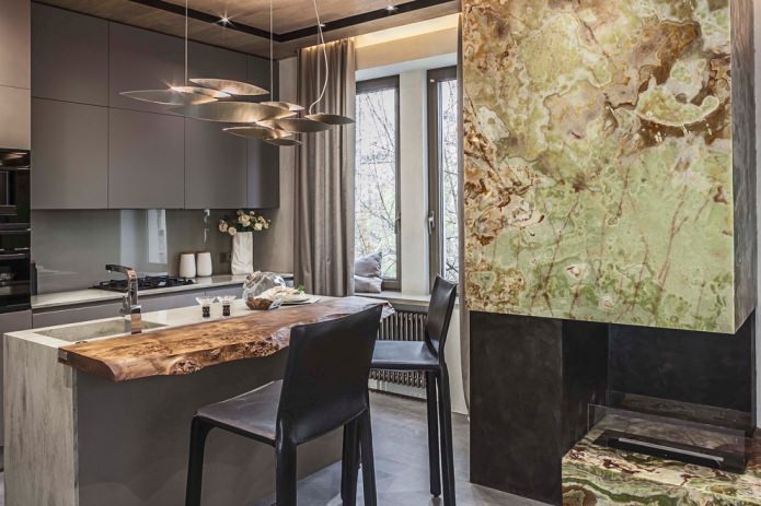 onyx op de muur