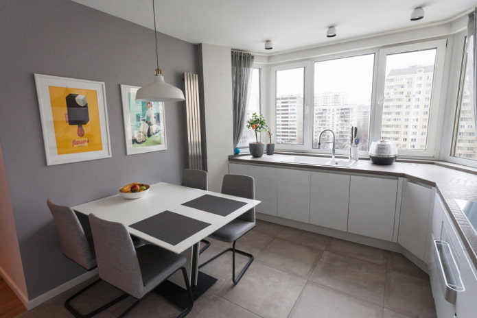 erker in de keuken