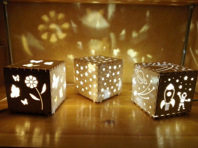 ongewone lamp