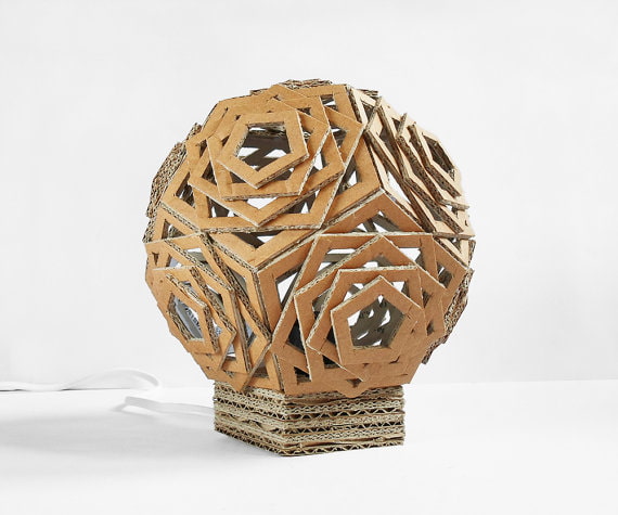 ongewone lamp