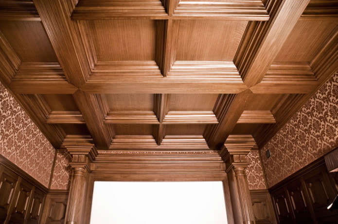 houten cassettenstructuur