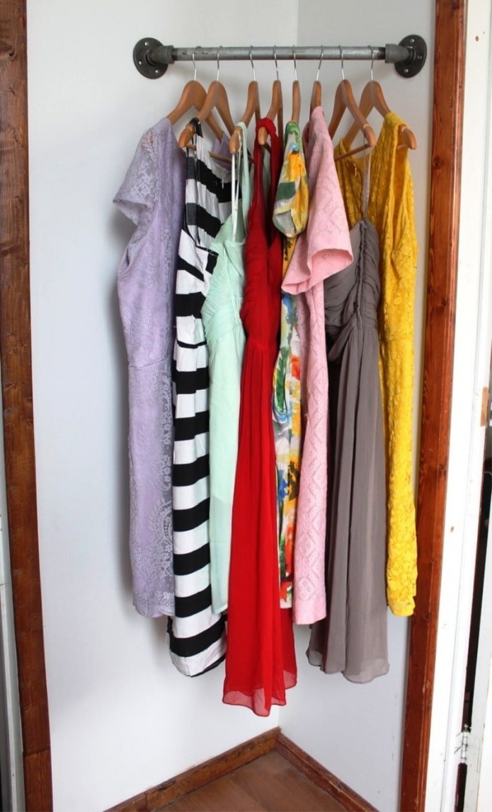 hoek met een hanger