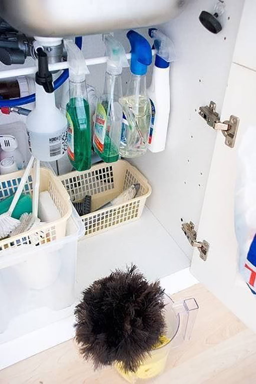 Stang voor schoonmaakmiddelen