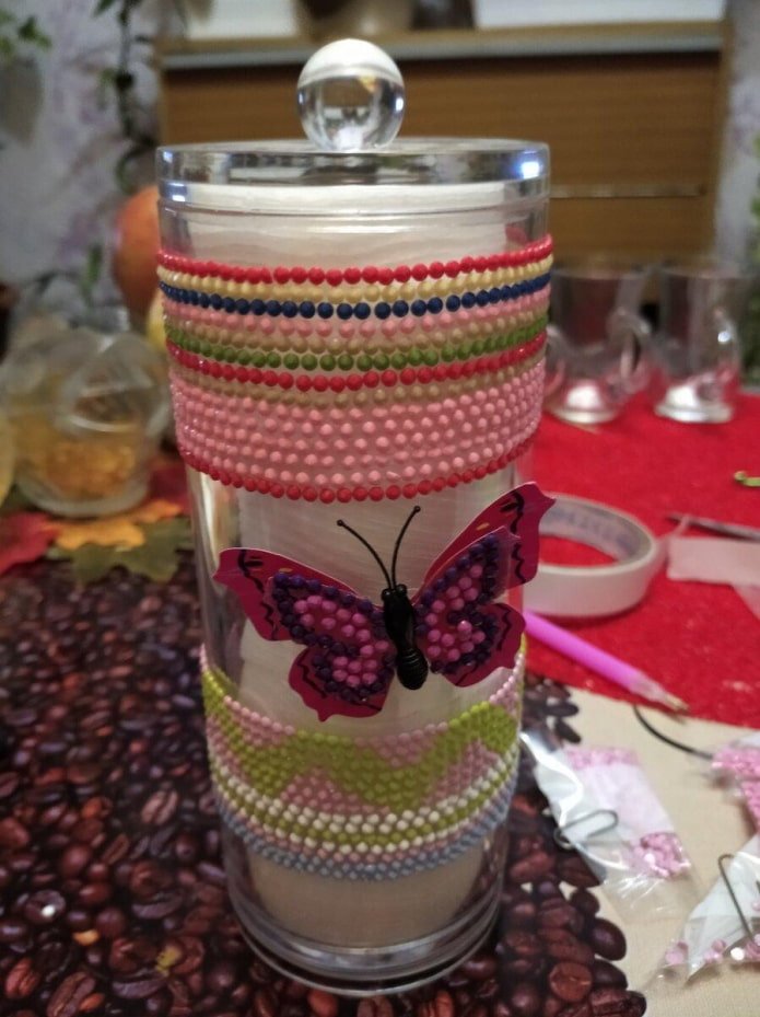 glazen pot