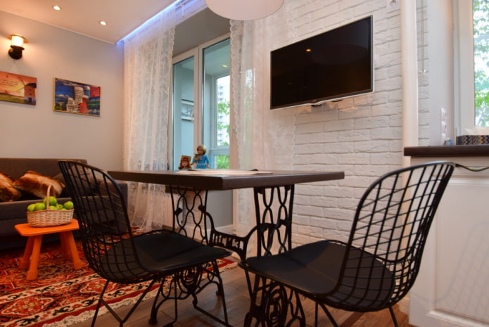 Tafel, stoelen