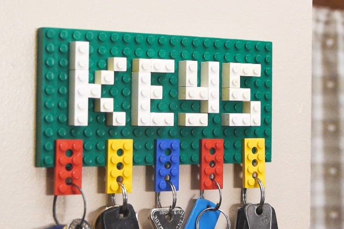 Lego sleutelhanger