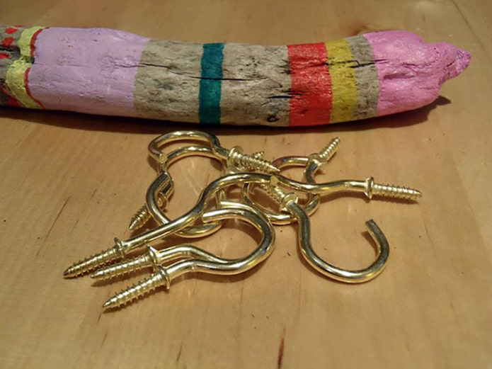 Haken voor een sleutelhanger