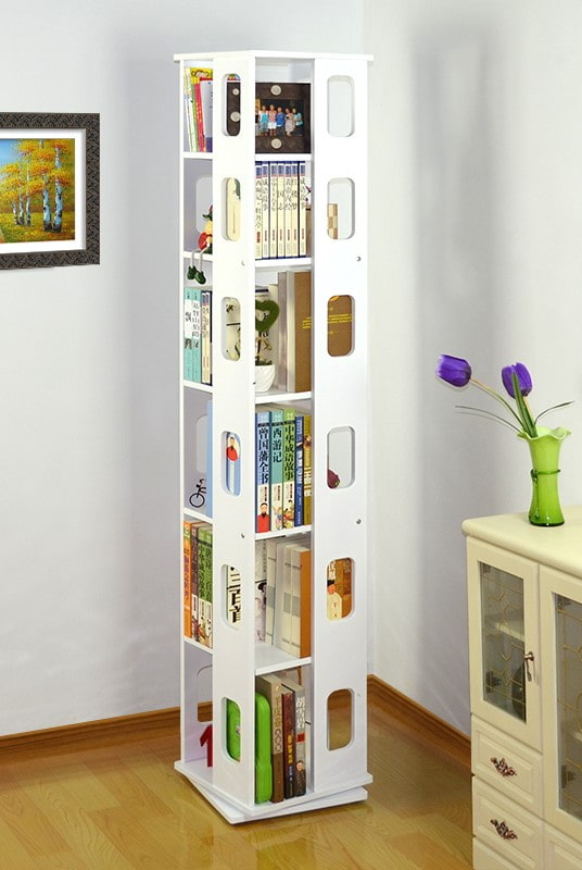 boekenplankstandaard in het interieur