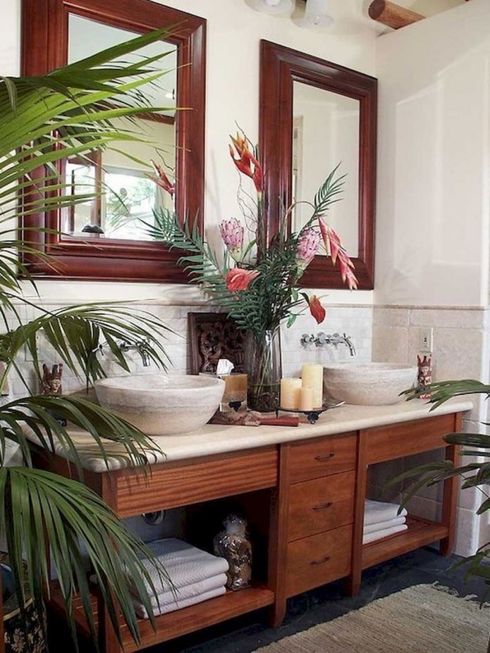 planten in de badkamer