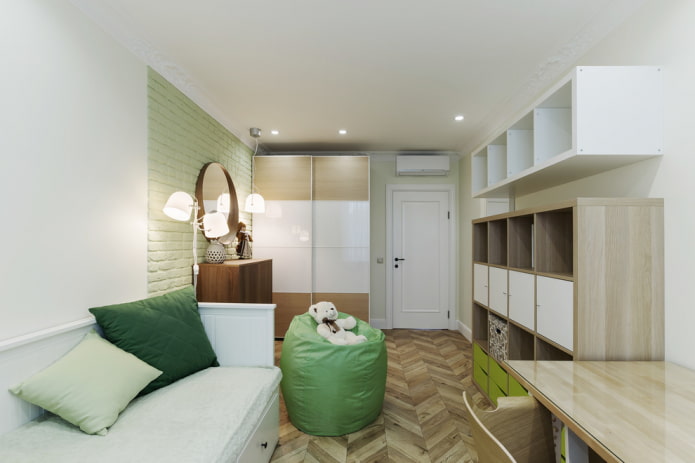 meubels voor een slaapkamer van een tienermeisje