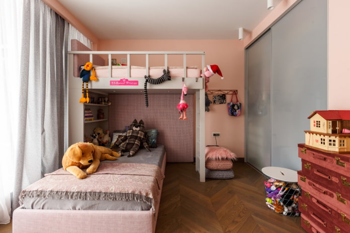 slaapkamer inrichten voor twee meisjes