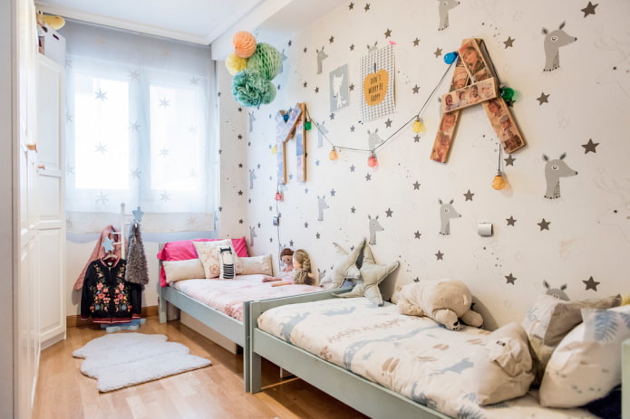 kinderdagverblijf voor twee meisjes