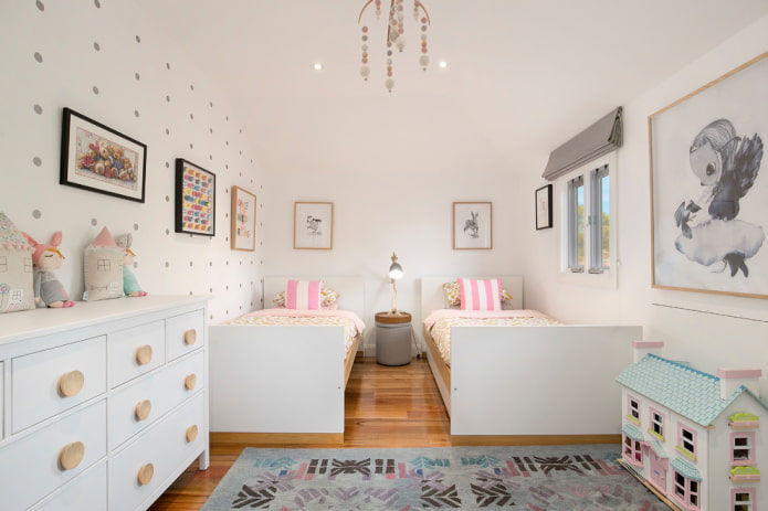 slaapkamer inrichten voor twee meisjes