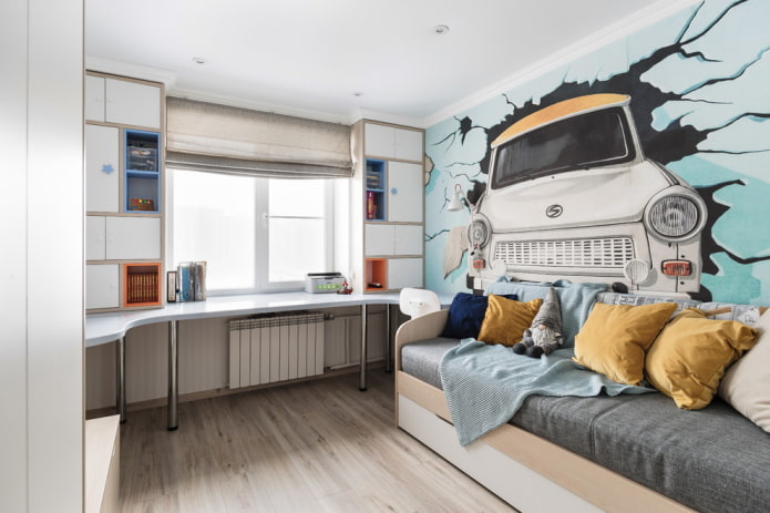 kamer van een tienerjongen inrichten