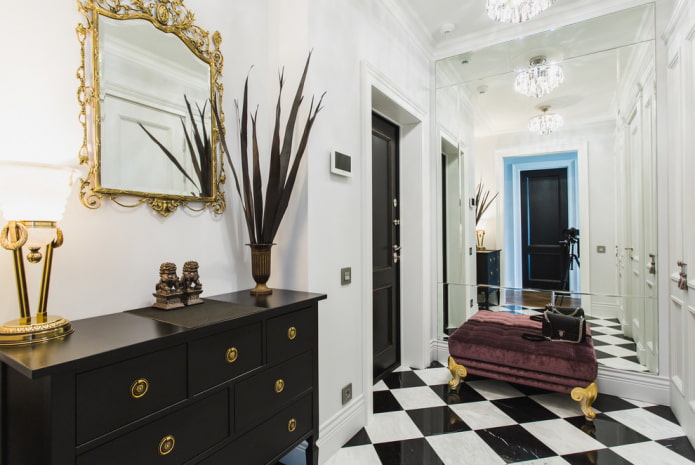 een ladekast decoreren in een halinterieur