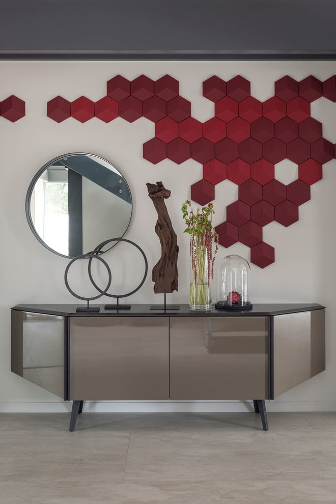 ladekast in het interieur van de gang