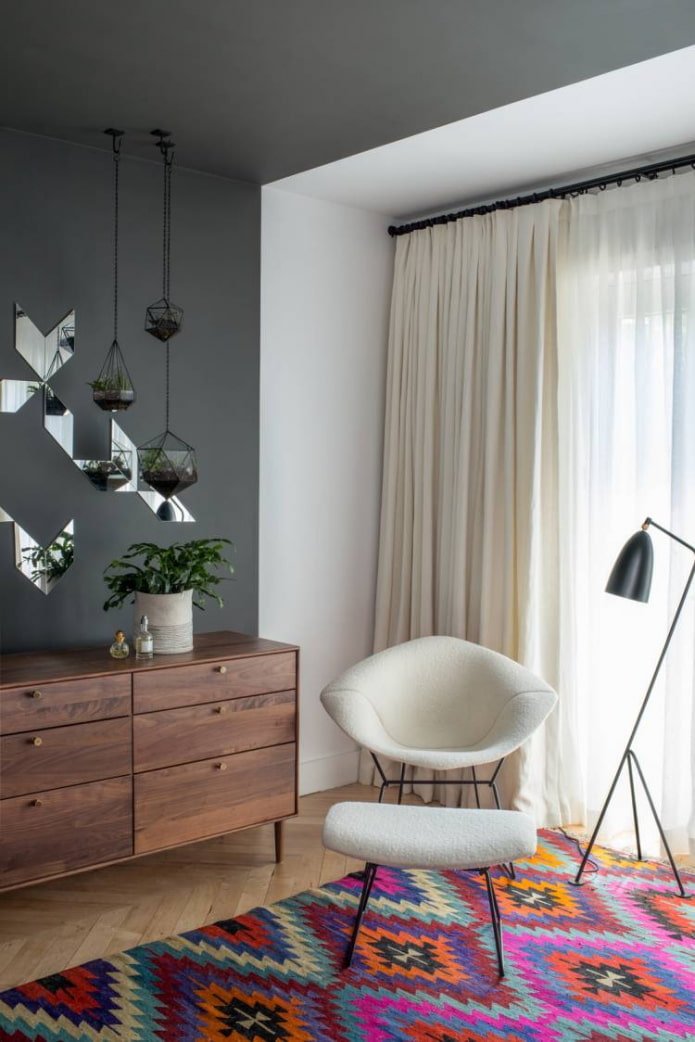 lage houten ladekast