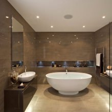 Badkamerinterieur in een moderne stijl: 60 beste foto's en idee?n voor design-18