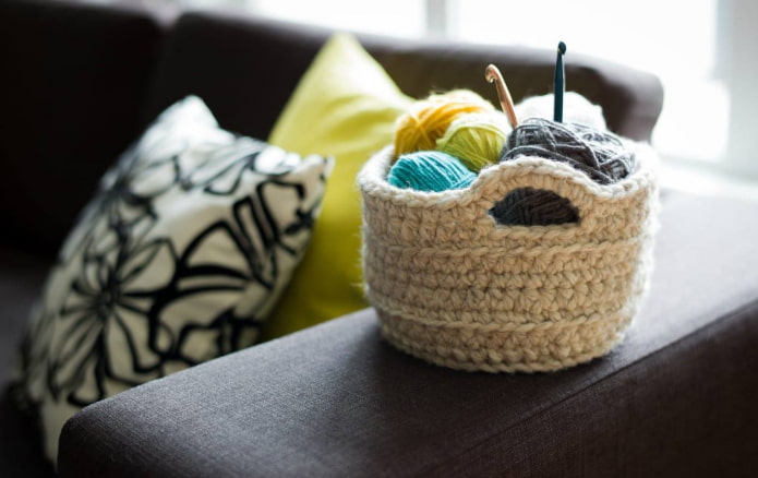 Gehaakte mand voor handwerk