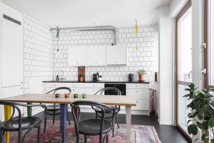 tapijt in Scandinavische stijl
