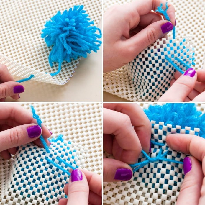 Pom-poms knopen