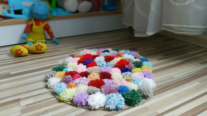 Vloerkleed in de kinderkamer