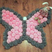 Hoe maak je een kleed van pompons?-5