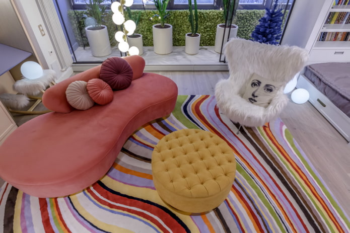 tapijt in eclectische stijl