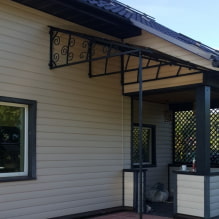 Hoe maak je zelf een luifel boven de veranda van je huis?-0