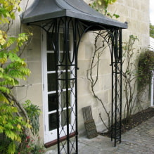 Hoe maak je zelf een luifel boven de veranda van je huis?-4